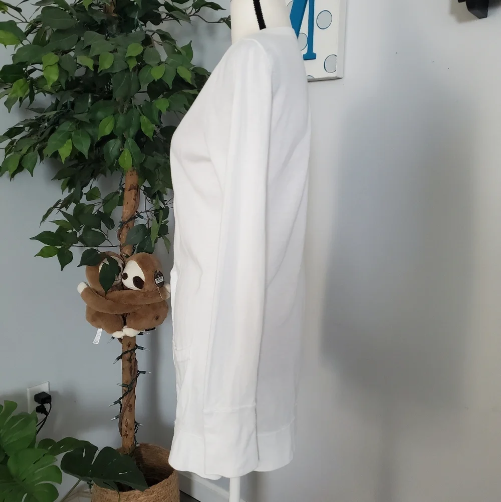 EDDIE BAUER Lightweight Longline Cardigan With Pockets M Tall